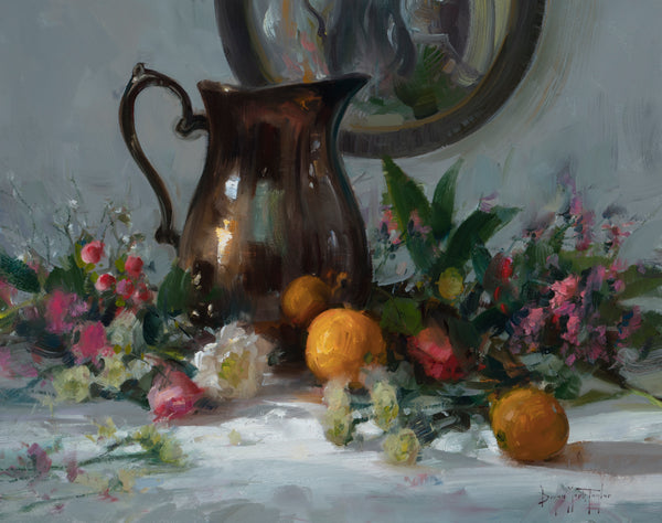 Pitcher and Flowers