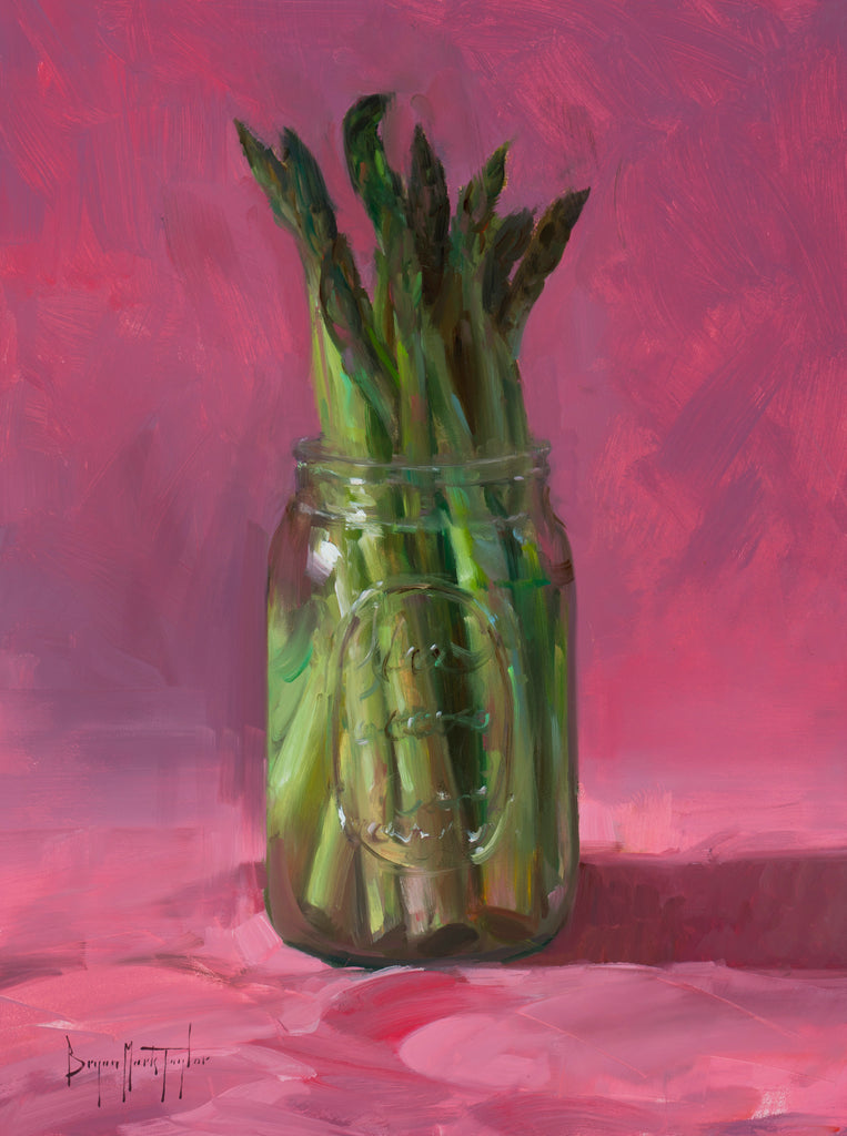 Asparagus Jar