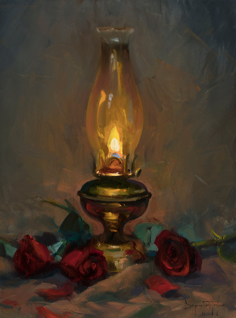 Lamp Light Roses