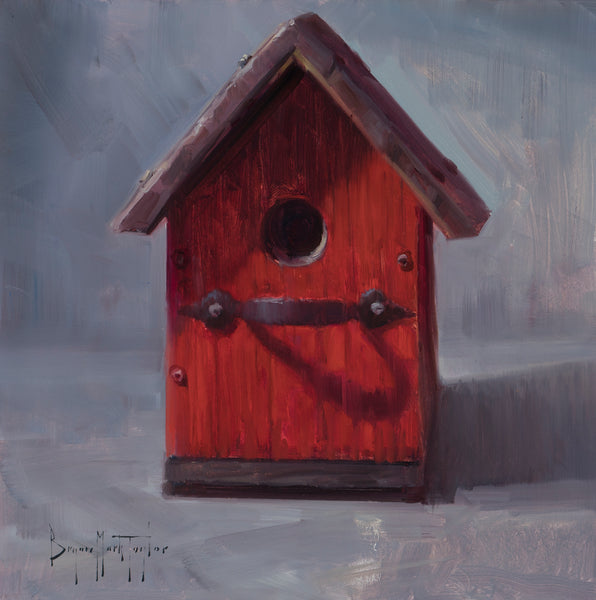 Red Birdhouse