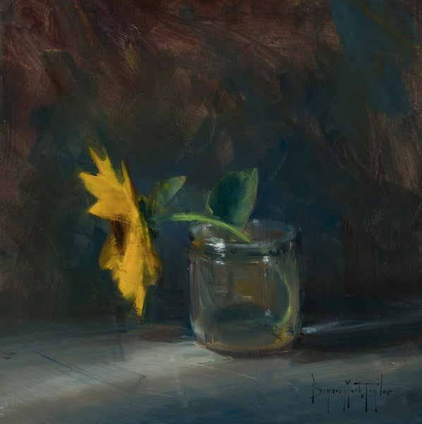 Sunflower in a Jar